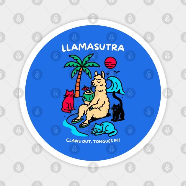 LLAMASUTRA Magnet by Fabrik
